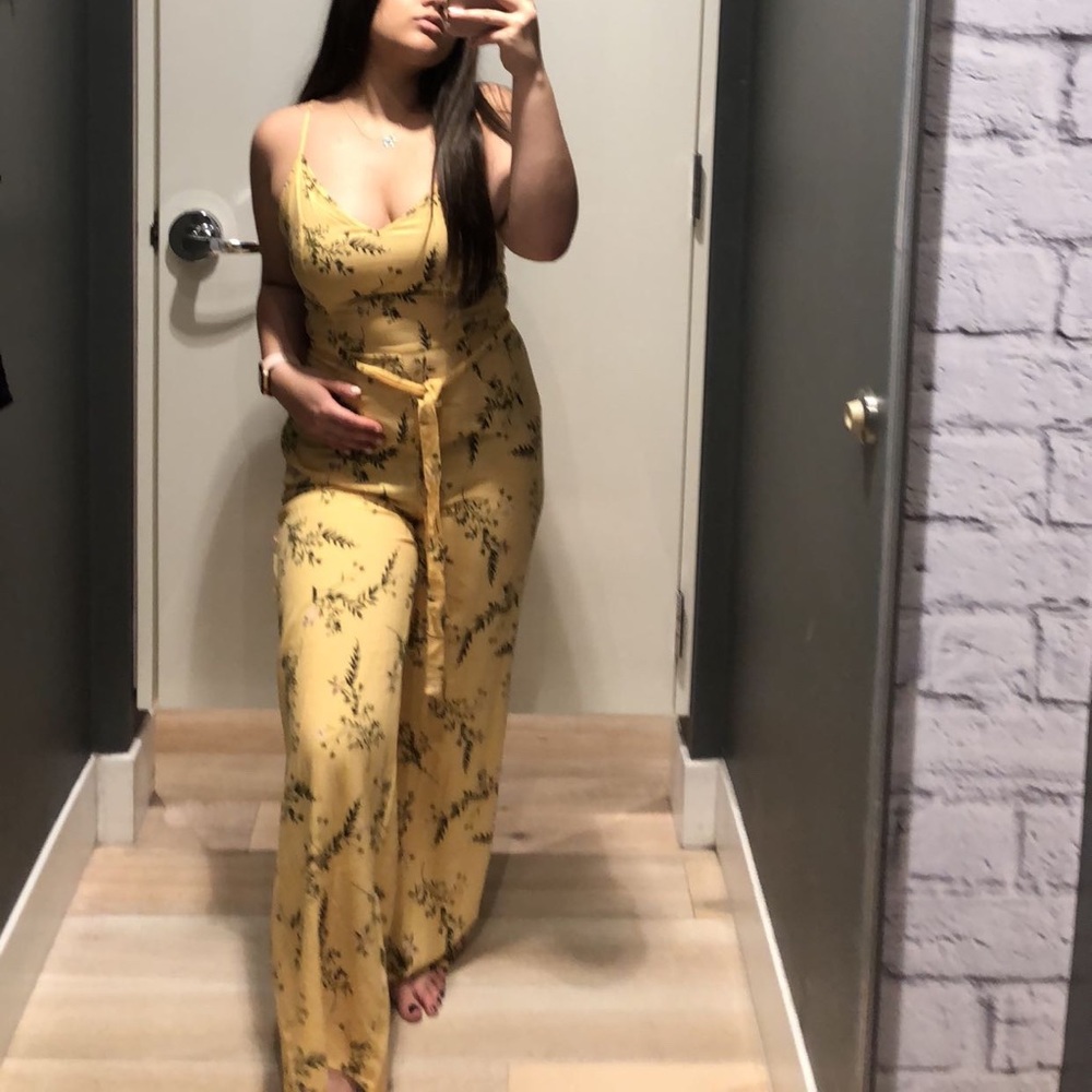 Yellow jumpsuit